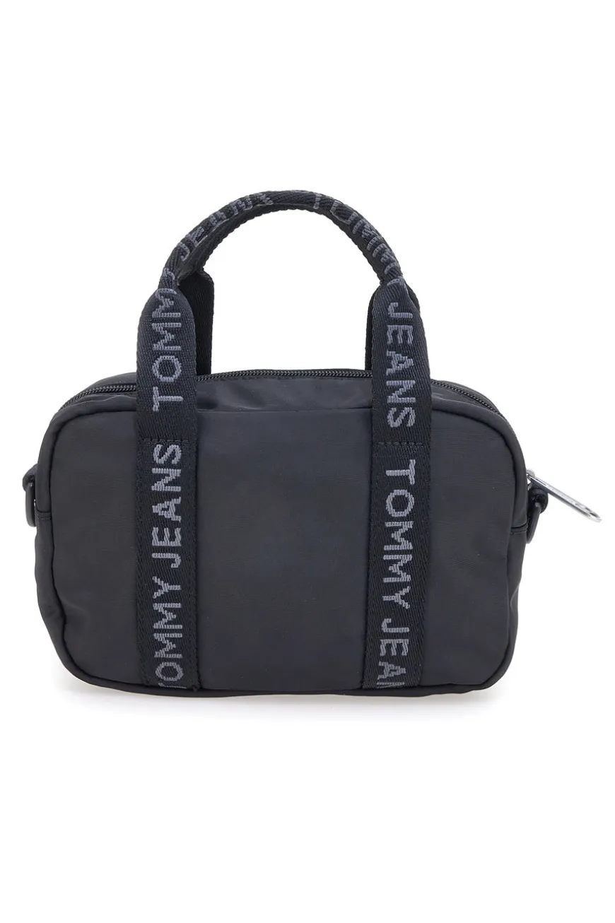 Borsa a mano nera con tracolla logata Tommy Jeans Daily Crossover