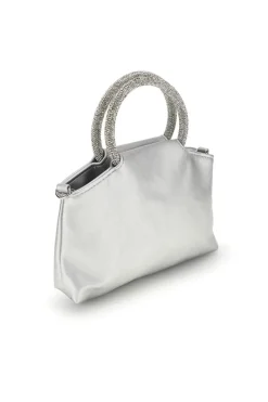 Borsa argento con manico gioiello Nbg SERA/1281