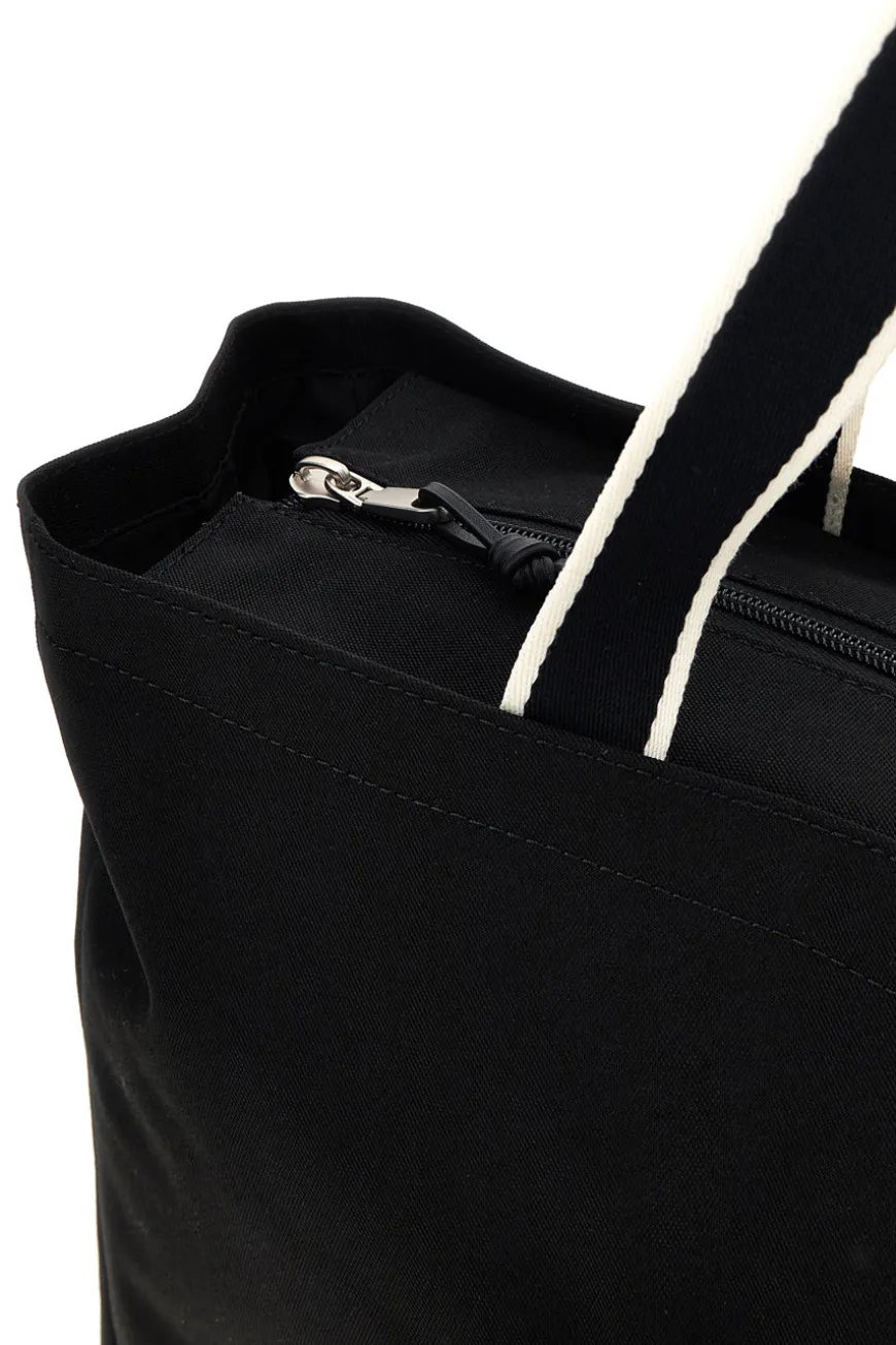 Borsa a spalla mare nera in tessuto Calvin klein 3348