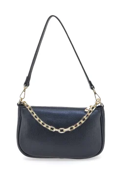 Borsa a Tracolla Nera con catena dorata Ngb 008