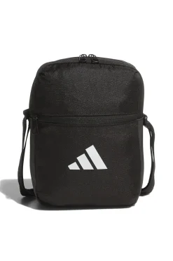 Borsa a tracolla nera con logo Adidas ESS ORGANIZER