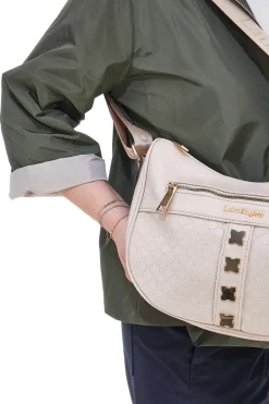 Borsa a Tracolla Rosa con Cerniera Frontale LAURA BIAGIOTTI SIGRID