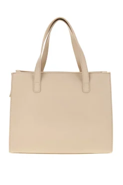 Borsa beige con tracolla rimovibile Lancetti MOI LL26S-106-1