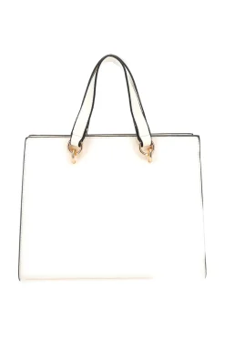 Borsa Bianco Panna con tracolla removibile Laura Biagiotti EMBARK