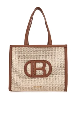 Borsa da spalla effetto intrecciato Laura Biagiotti AMPUR
