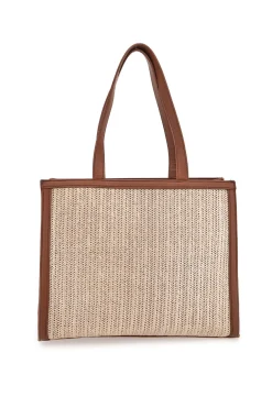 Borsa da spalla effetto intrecciato Laura Biagiotti AMPUR