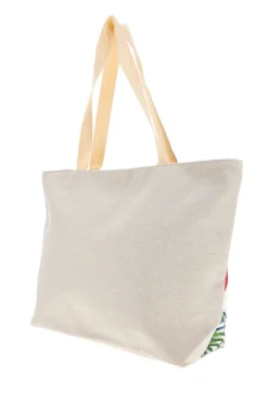 Borsa Mare Bianca Con Fenicotteri Fun Beach 012