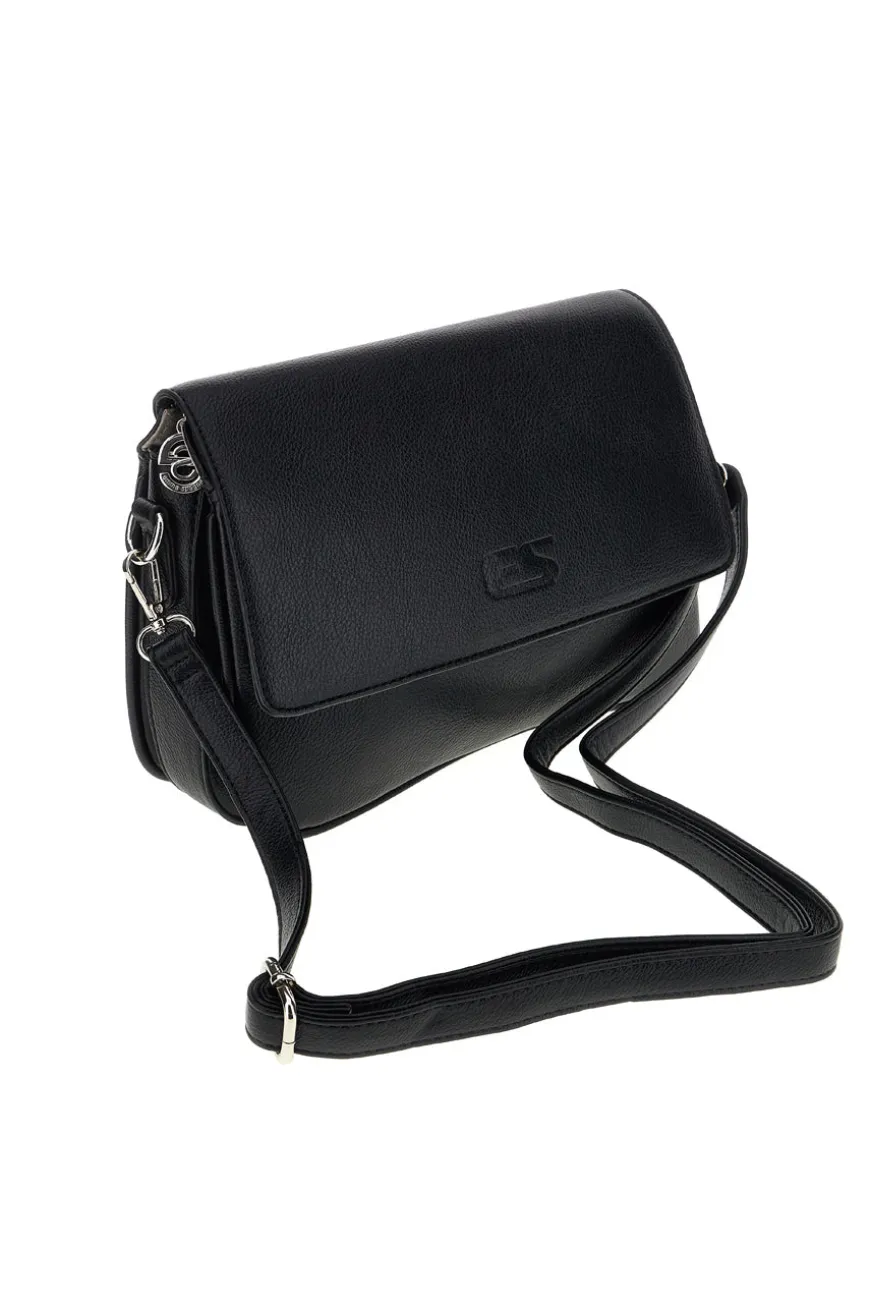 Borsa nera a tracolla Emma Spagnesi PU9015