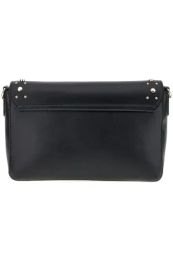 Borsa nera borchie e tracolla Guido vietri K30,376,B016