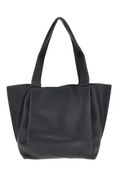 Borsa nera con patta e manici Prima riga BAGPITT002-B