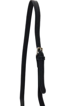Borsa nera con tracolla Prima riga BAGPITT003-B