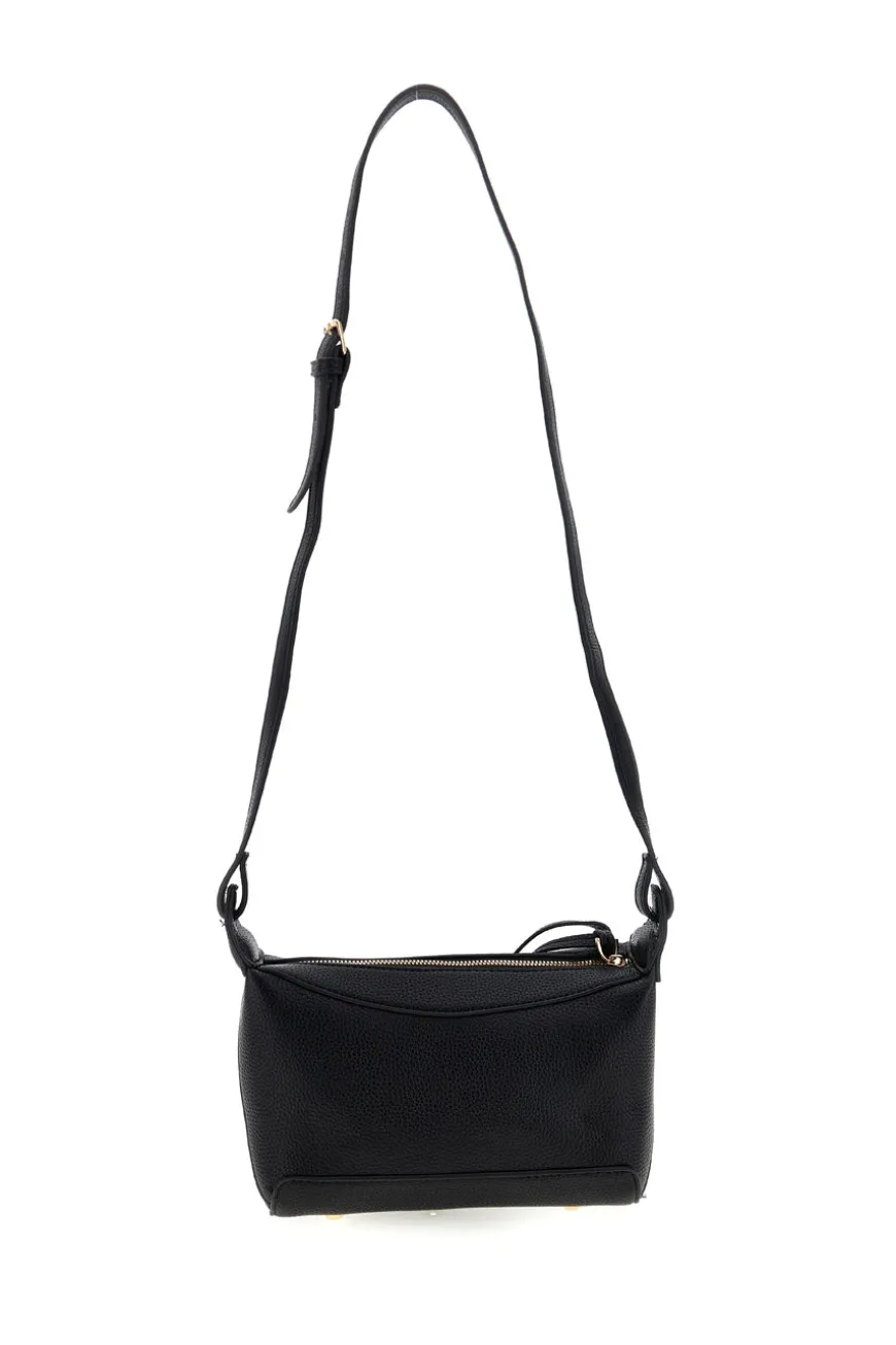 Borsa nera con tracolla Prima riga BAGPITT003-B