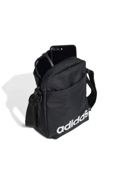 Borsello nero con tracolla Adidas Linear Org