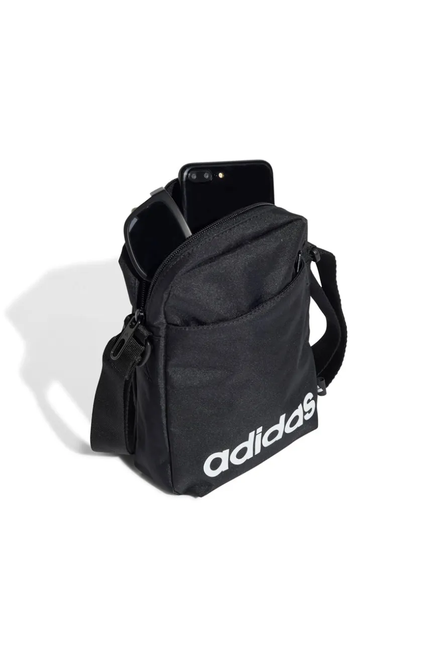 Borsello nero con tracolla Adidas Linear Org