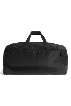 Borsone Nero con Logo a Tre Strisce Adidas JZ606
