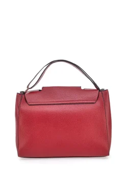 Burgunder Handtasche mit Schultergurt und Innentaschen Basile CLASS BA1275DOLL