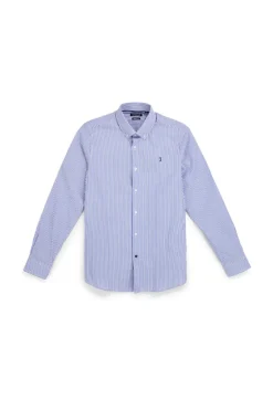 Camicia Azzurra a righe Us golf CA2605