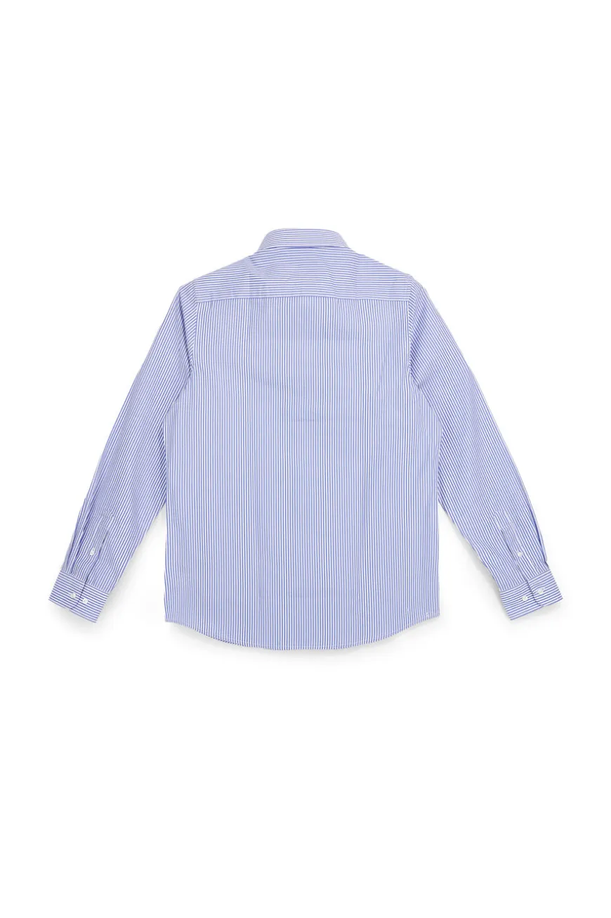 Camicia Azzurra a righe Us golf CA2605