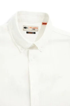Camicia bianca in misto lino No limits MASH010S24