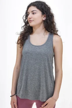 Canottiera Skechers Godri Swift Tunic Tank Grigia