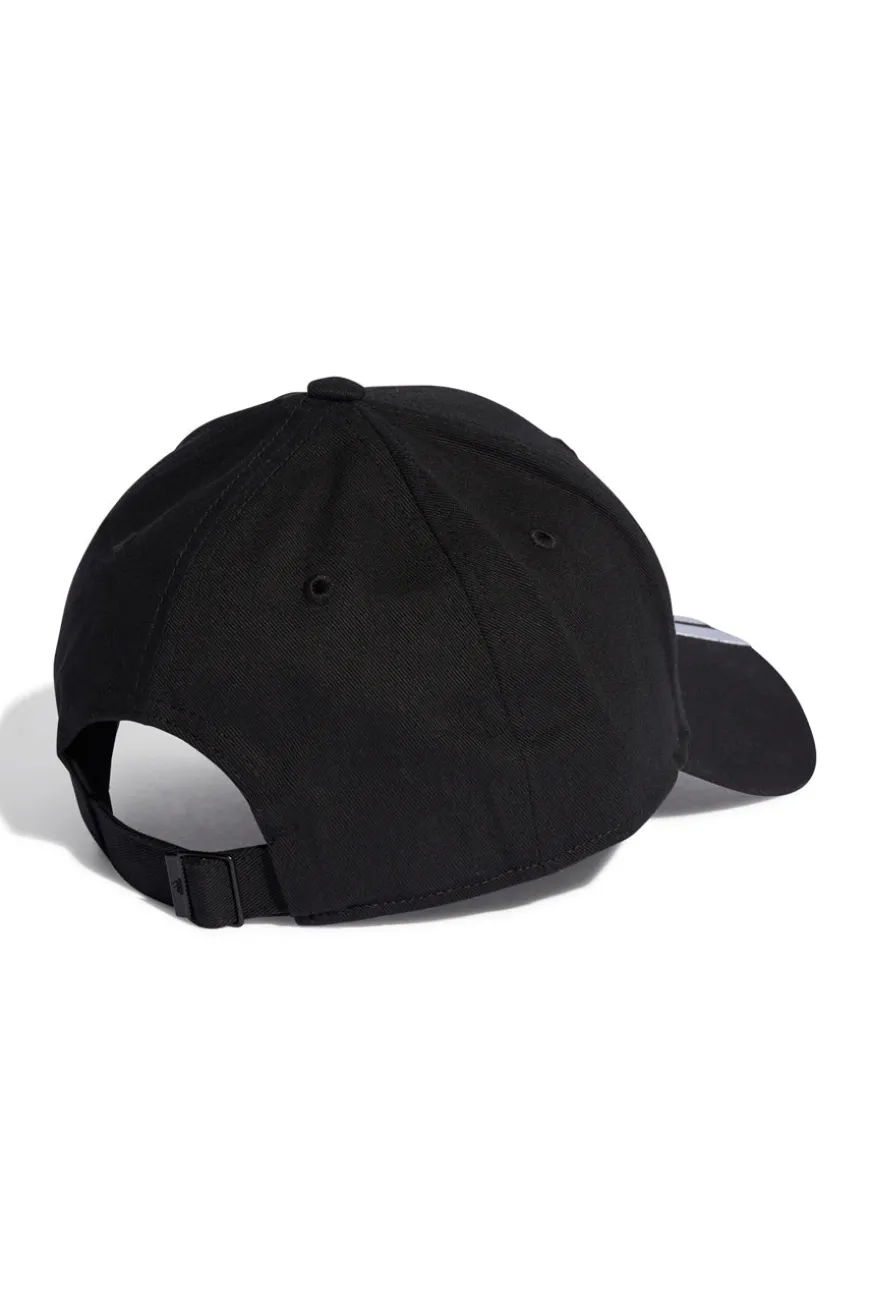 Cappellino Nero con Frontino Curvo Adidas Baseball 3S Cap