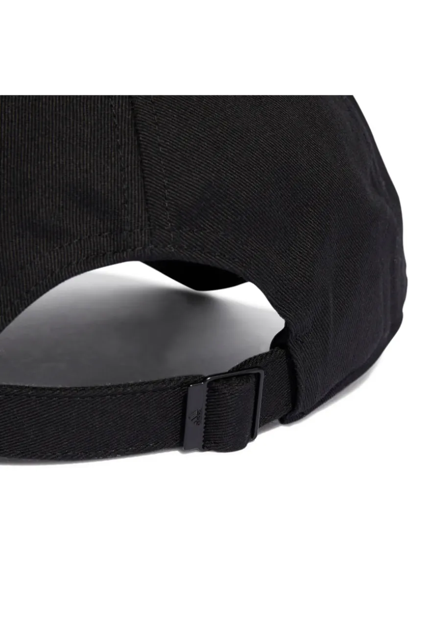 Cappellino Nero con Frontino Curvo Adidas Baseball 3S Cap