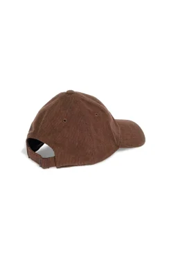 Cappello marrone in velluto a coste Adidas CORDUROY CAP
