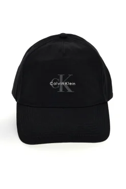 Cappello nero con logo Calvin klein CK CAP