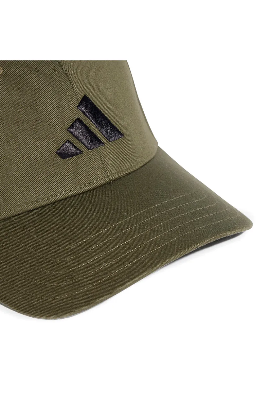 Cappello verde con visiera regolabile Adidas BB Cap Cot NL