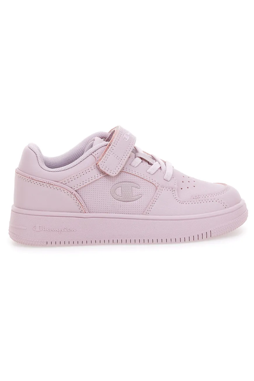 Champion – RD18 2.0 Low G PS – Rosa Sneakers mit Klettverschluss