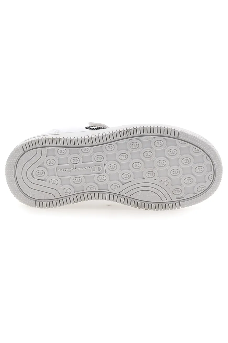 Champion RD18 Plattform Glitter G PS weiß Plattform Turnschuhe