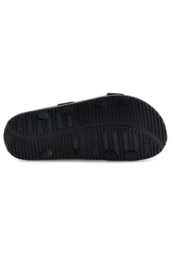 Ciabatta nera con doppia fibbia Superga S87Y832