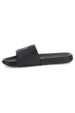 Ciabatta nera con fascia logo Superga S24S753