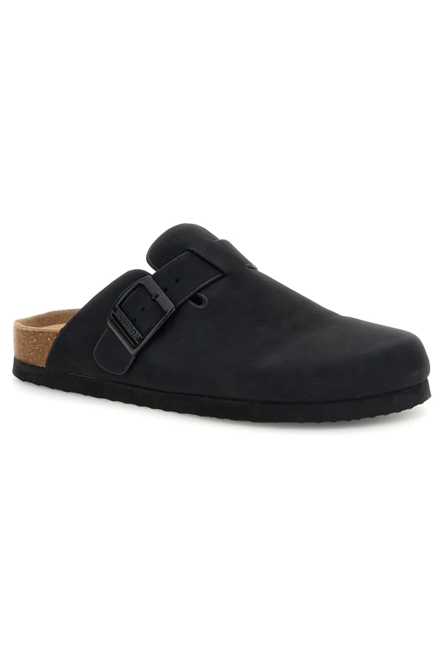 Ciabattanera con sottopiede in pelle Superga S11U700