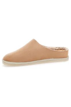 Ciabatte beige con fodera con pelo Inblu 45 CS