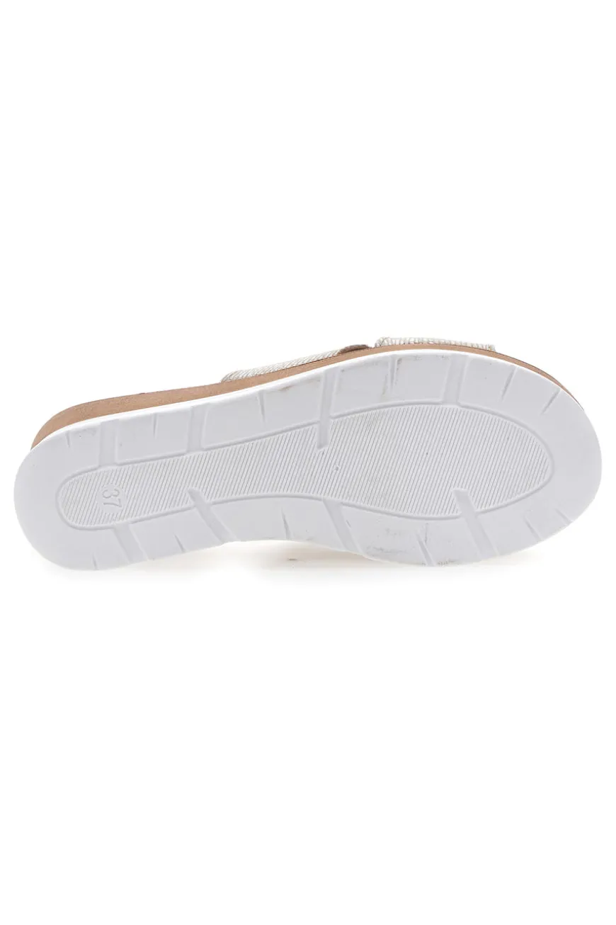 Ciabatte Beige con Zeppa PLOCADI 11072411