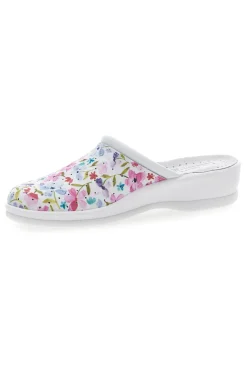 Ciabatte Bianche Con Decorazione Floreale Le Soft 820002