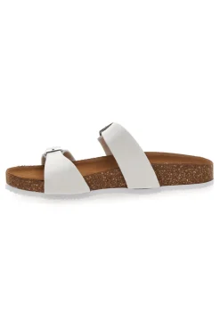 Ciabatte Bianche con Doppia Fibbia Stretta PITTARELLO TIERRA 335A006SR
