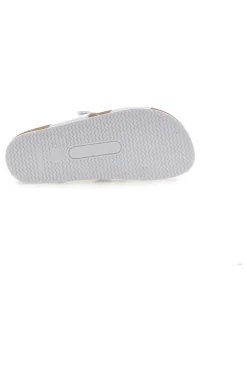 Ciabatte Bianche con Doppia Fibbia Stretta PITTARELLO TIERRA 335A006SR