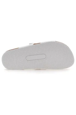 Ciabatte Bianche con Fibbie Pittarello Eco 335006