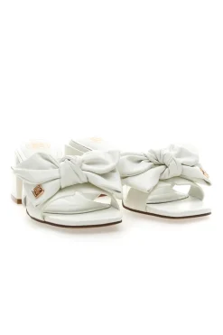 Ciabatte Bianche Con Fiocco Laura Biagiotti 851025