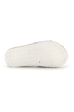 Ciabatte Bianche con Perline Pitt kids 14615