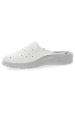 Ciabatte Bianche con Sottopiede in Pelle INBLU 33 RH
