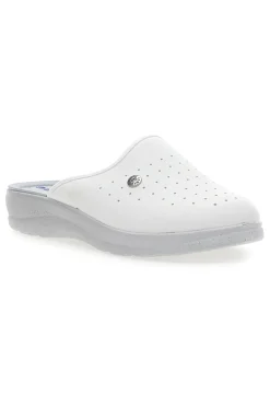 Ciabatte Bianche con Sottopiede in Pelle INBLU 33 RH