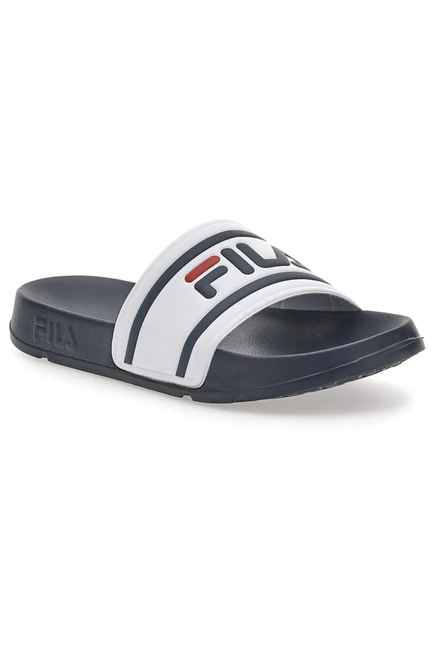 Ciabatte Bianche e Navy Fila Morro bay Slipper