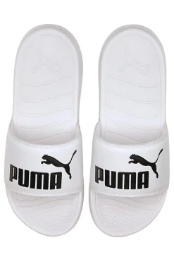 Ciabatte Bianche e Nere PUMA POPCAT 20