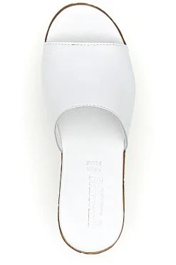 Ciabatte Bianchi con Fascia in Pelle Made in Italy PITTARELLO 233170428
