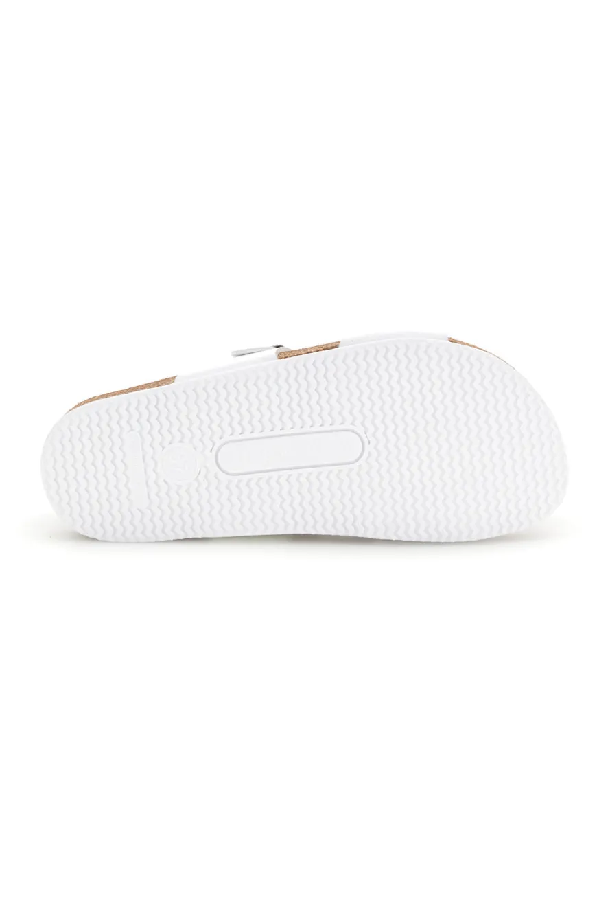 Ciabatte Bianco doppia fascia Pittarello tierra 335A006SR
