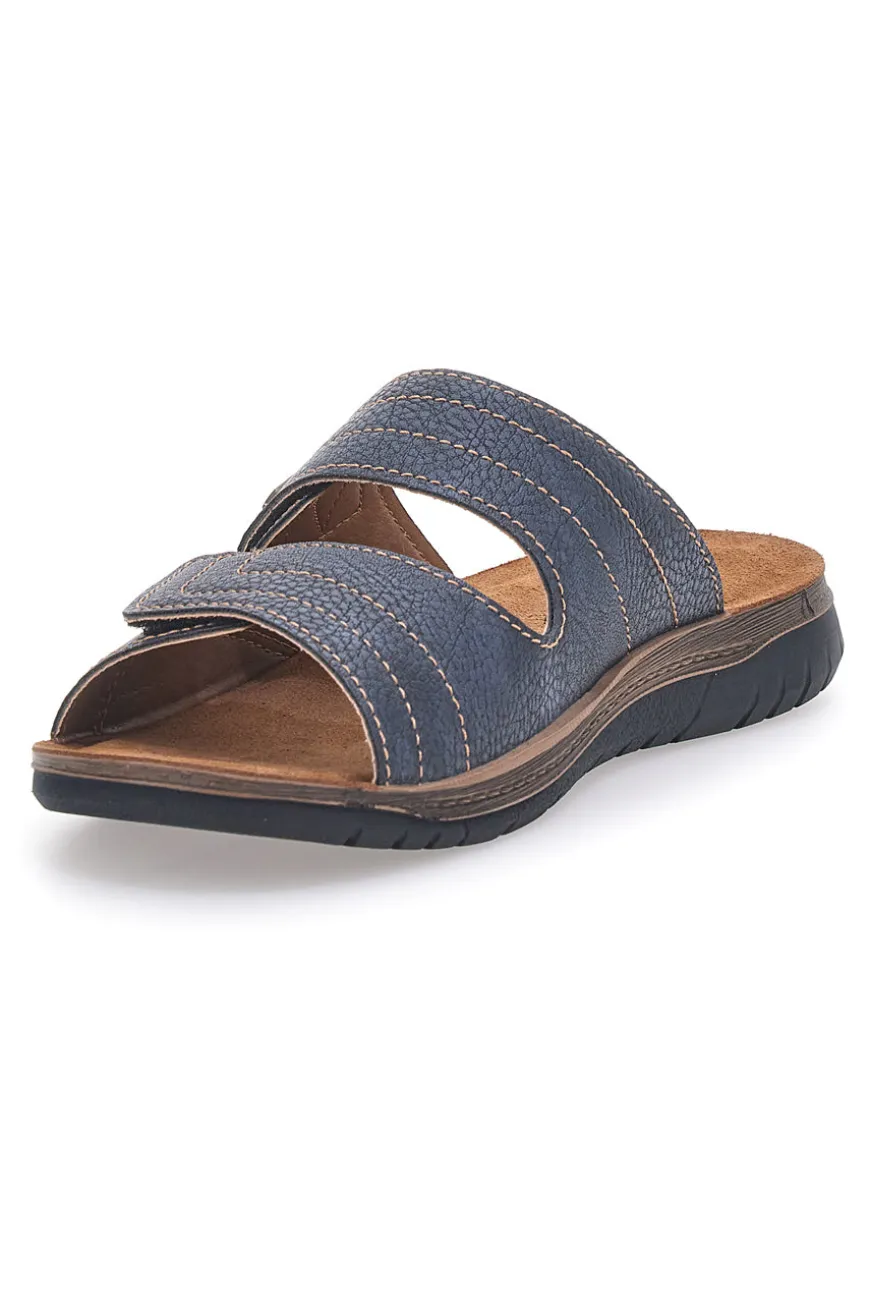 Ciabatte blu con doppia fascia regolabile Inblu 20ID