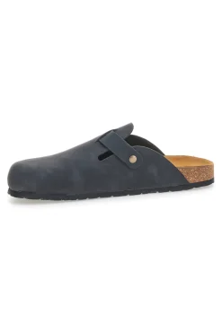 Ciabatte Chiuse Nere con Sottopiede in Pelle Made in Italy PITTARELLO TIERRA 335A013PR